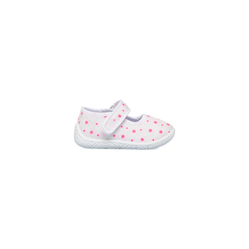 Ballerine primi passi bianche a pois da bambina Chicco Talia, Brand, SKU k212000039, Immagine 0